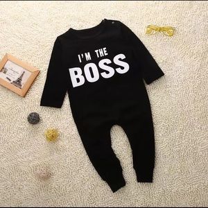 Baby Romper I’m the Boss